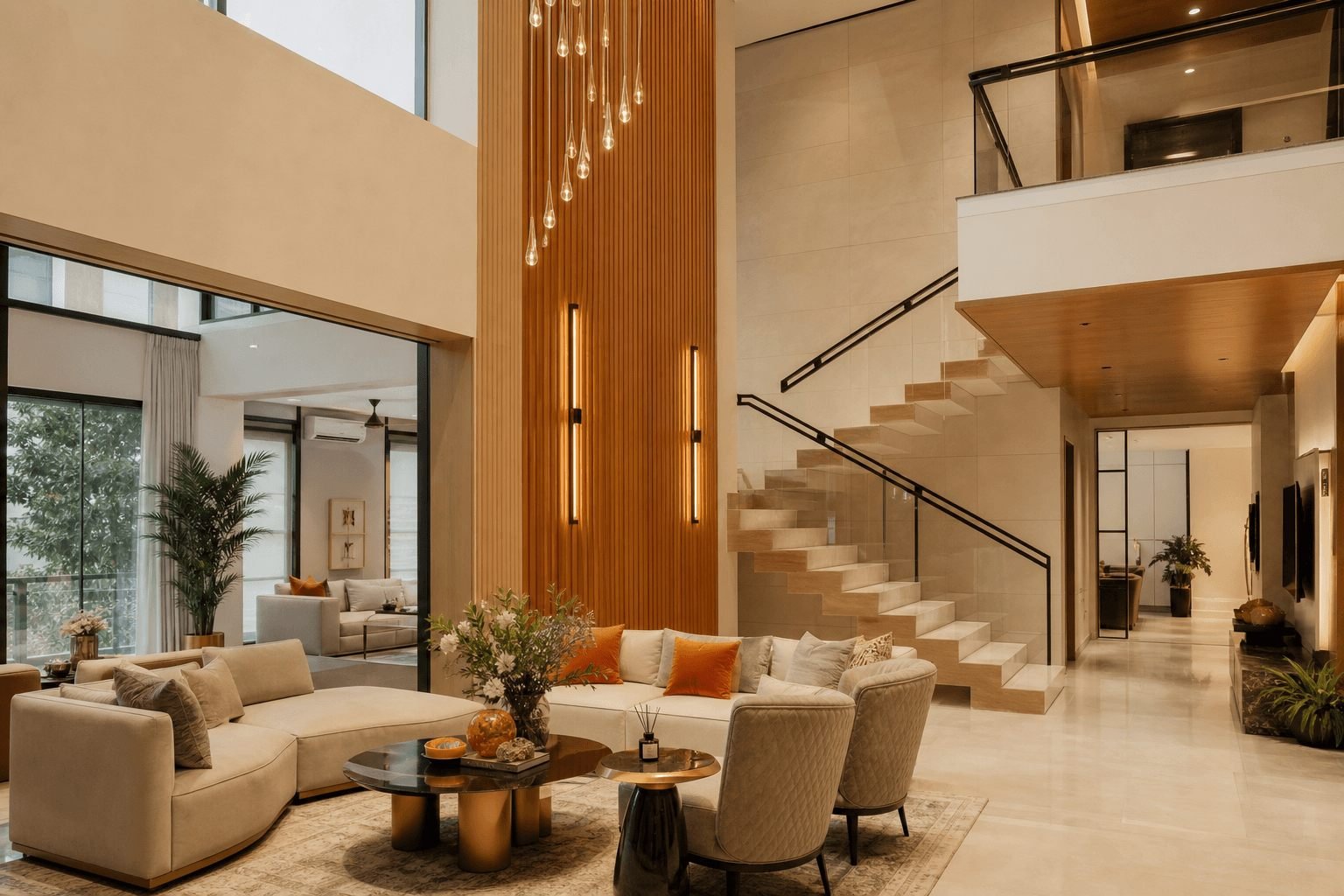 Luxury home interior renovation and finishing project in DHA Lahore
